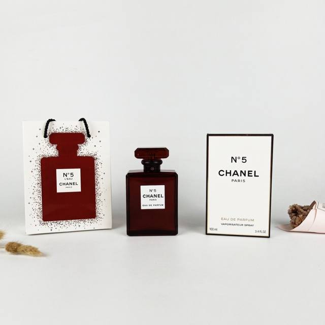 Original quality Real shot Chanel limited edition red bottle N
