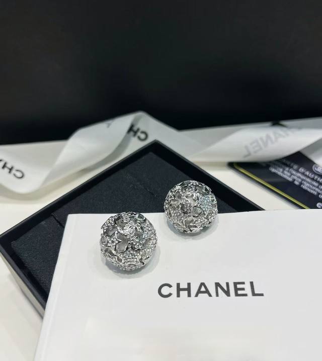 Chanel Yesha Chen Tai same style Ch Nel new 25A hollow three-dimensional round f