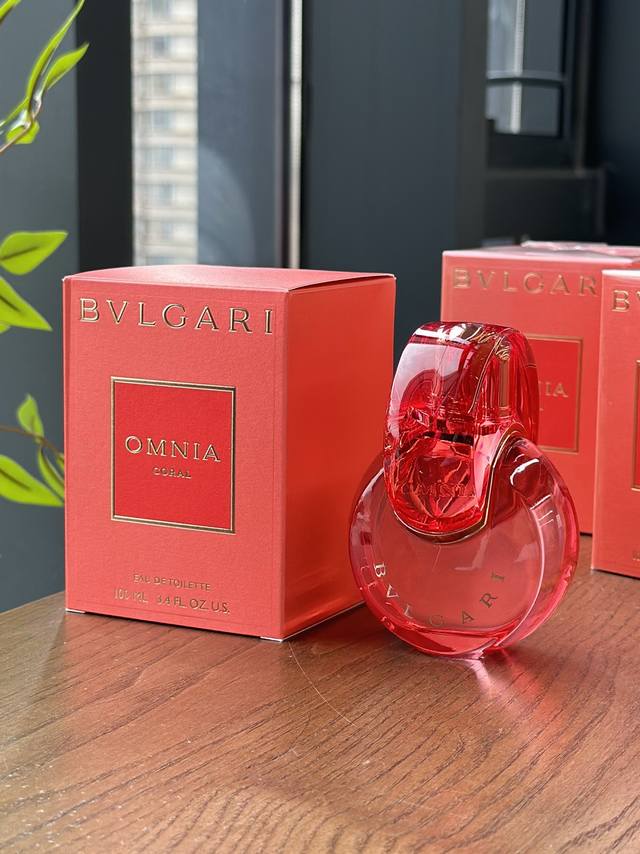 Original quality New Bvlgari Red Crystal Perfume The new perfume bottle design p