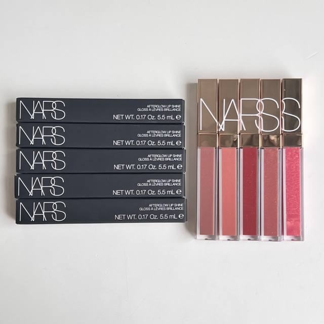 Nars Pink Gold Tube Lip Glaze 5.5ml One-to-one quality 5 colors: 275#, 276#, 277