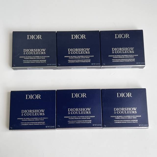 Dior five-color eyeshadow palette 7G One-to-one quality 11 colors: 183#, 279#,