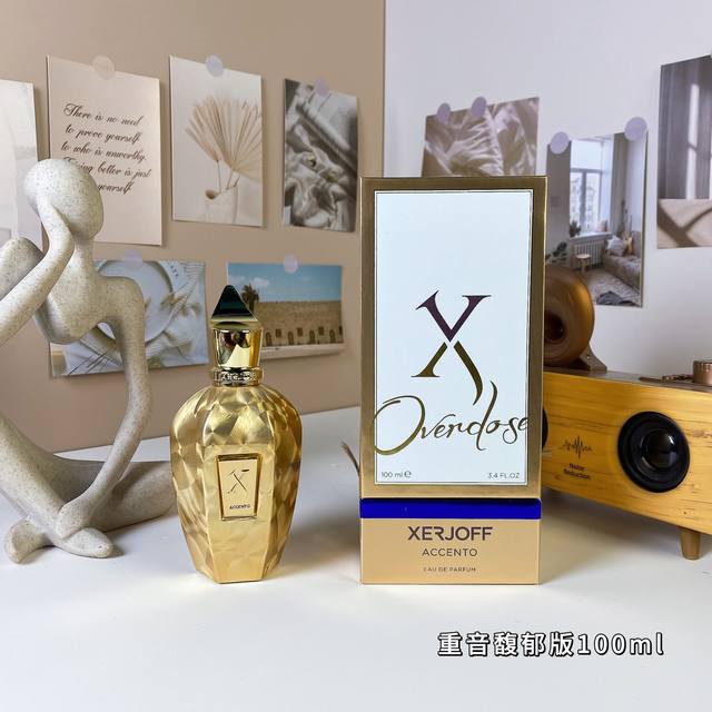 Xerjoff Accento Overdose Eau de Parfum 100Ml 1:1 Quality Xerjoff V Series - Acce