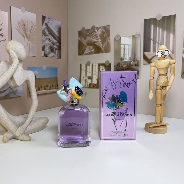 Marc Jacobs Purple Miss Perfect Elixir Essence 100Ml One-to-one quality Marc Jac