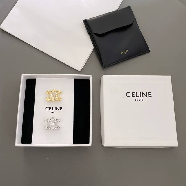 We offer the Celine C full diamond Arc de Triomphe hairpin Z, priced at 4950 ea