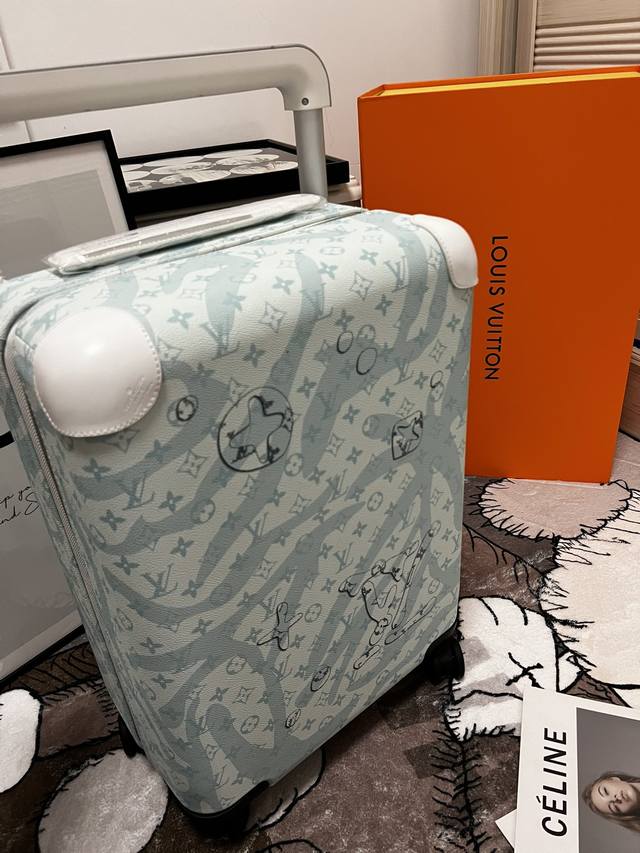 The new Horizon trolley case reimagines Louis Vuitton's legendary classic with a