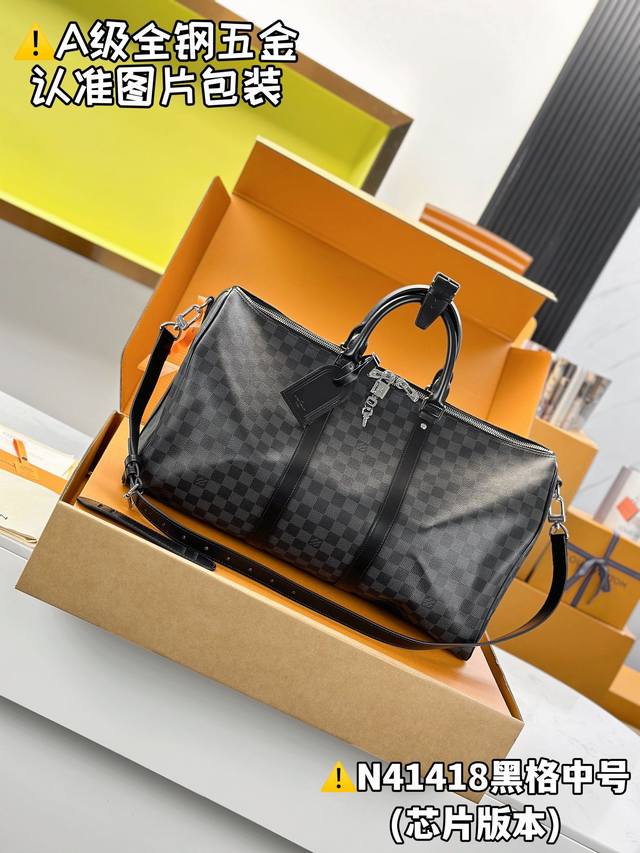 N41418 Black Medium, Original All-Steel 163 Chip, Comes with Full Designer Packa