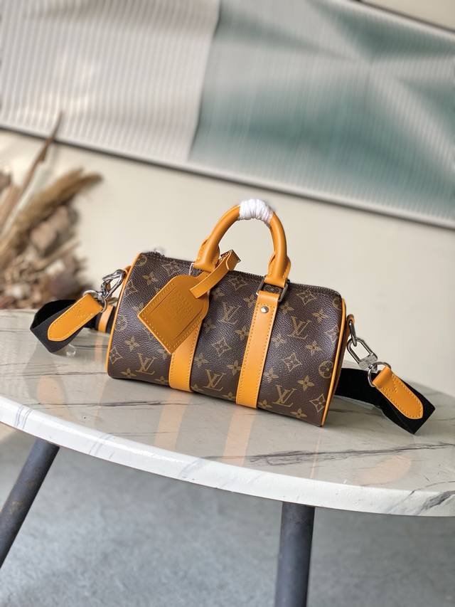 Top-grade original M12733 This Keepal Bandouliere 25 handbag, from the Lvcolorma
