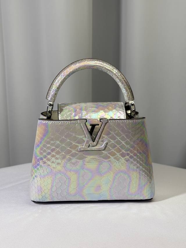 High-quality goods 21Cm No bargaining Imported python leather All-steel hardwar