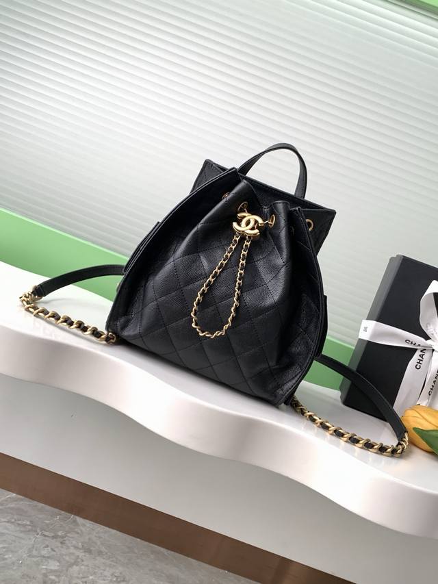 The black and gold medium backpack is incredibly popular, and now they're back