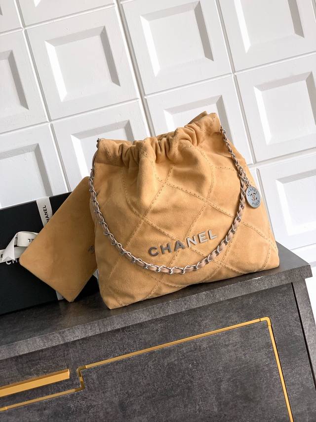 Top original brown export product 3260 small Ohanel25S suede rivet model ~ 22Bag