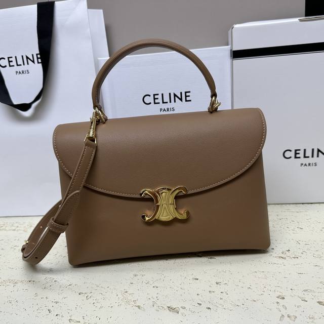 Nino Medium Soft Calfskin Handbag 10 x 7 x 4 inches (25 x 17.5 x 10 cm) Calfskin
