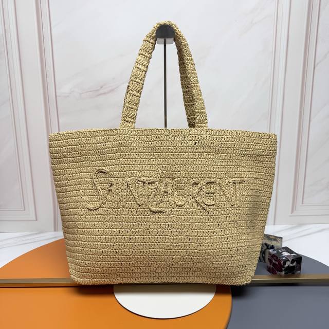 Woven Tote Bag_Launches a new, simple and stylish shopping tote bag. The hand-wo