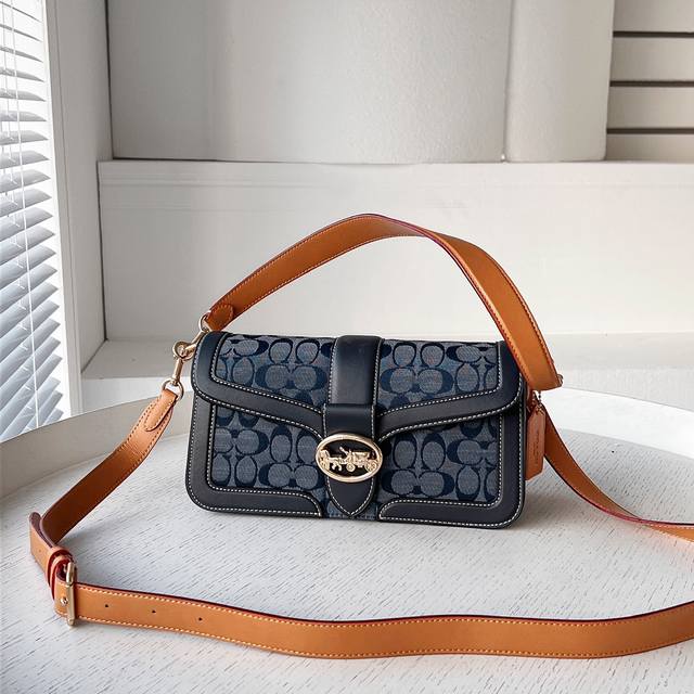 Item No. C4064 Coa** New Georgie Dionysus Underarm Bag Women's Flap Handle Shoul