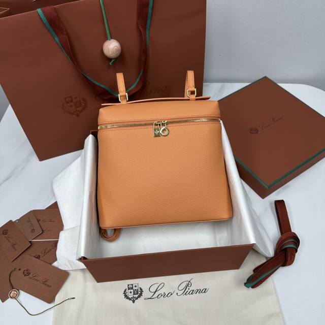 Backpack cinnamon orange gold buckle new version * L23.5 series backpack Extra P