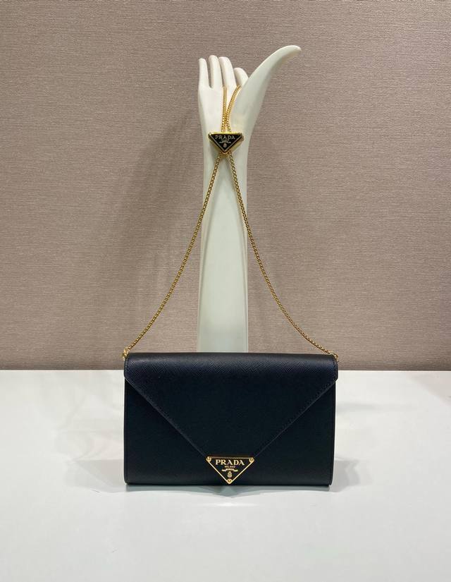 Premium Original Factory Packaging Cross Grain Envelope Bag 1Bp70 Clutch DDD. T