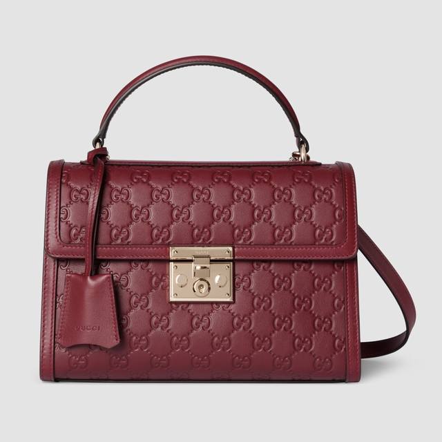 Price in quantity Description: Gg Emblem Tote. This tote features the brand's i