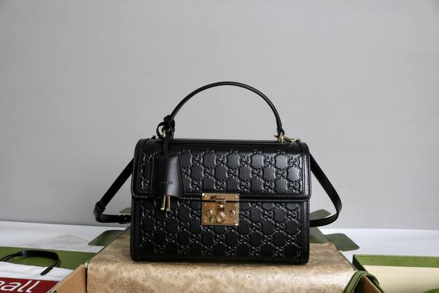 Price in quantity Description: Gg Emblem Tote. This tote features the brand's i