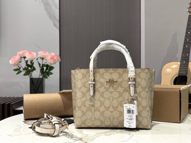 Replica edition with box Size: 25*20cm Coach Mollie Tote A scaled-down version o