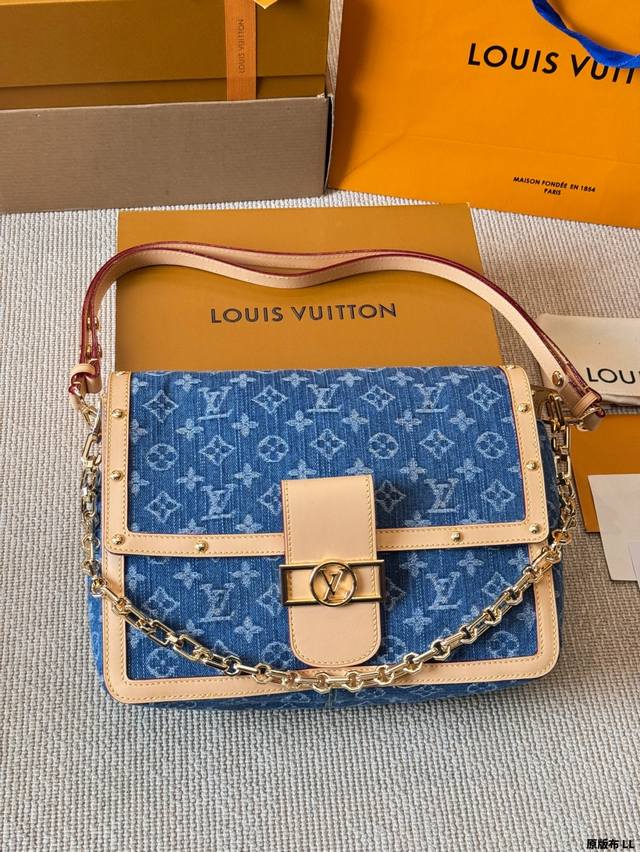 Original fabric Lv Louis Vuitton | Dauphine Soft Lv new arrival, the show-style
