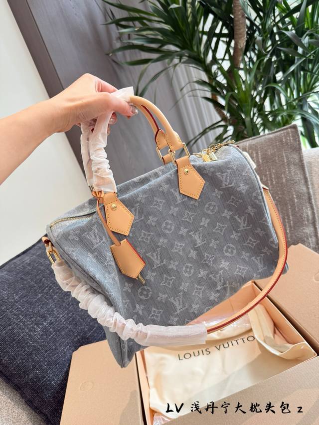 A deep dive into the premium, original Lv Speedy denim with new and old patterns