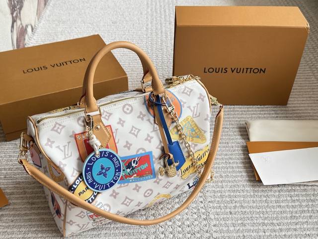 comes with box 2025 new size: 30cm L home Speedy30 replica pillow bag original