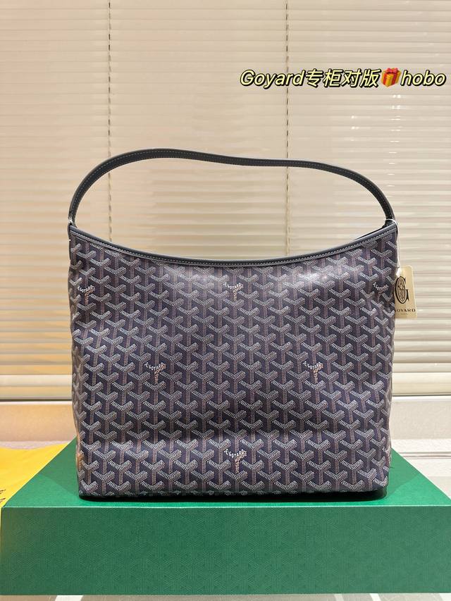 Upgraded version with leather gift box Size: 32*25cm Goya's new Hobo underarm ba