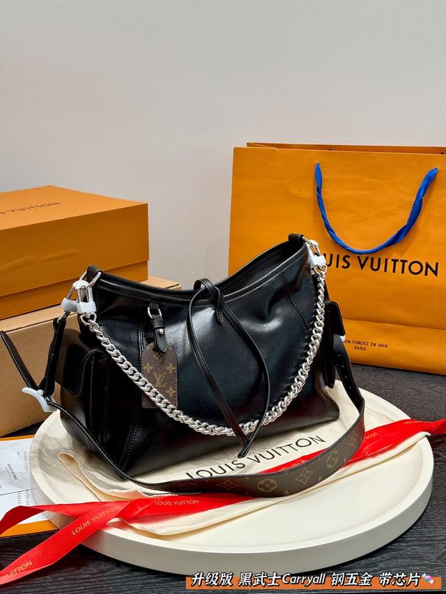 Full gift set Upgraded version! Soft leather! Steel hardware Size 33*23cm Lv New