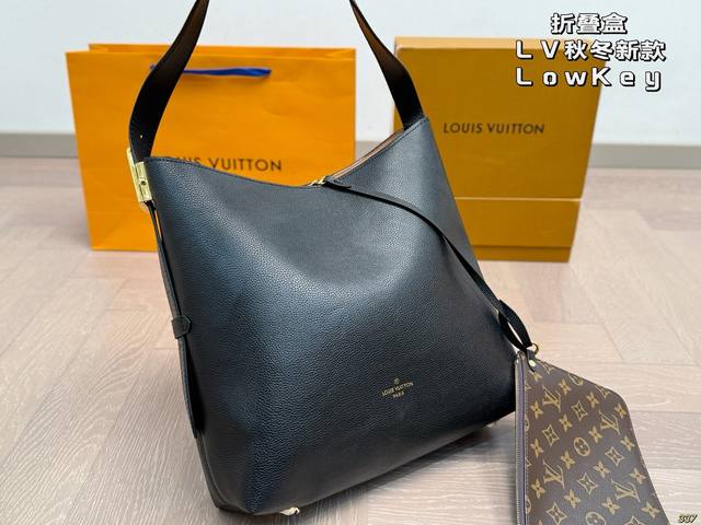 Folding box Lv autumn and winter new Low Key fashion world's new favorite, it i