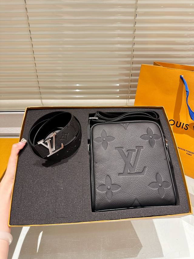 Top-grain cowhide gift box A must-have for your boyfriend! It's so high-end! Hig