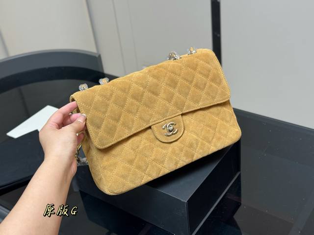 Unboxed Chanel Matte Brown Chanel Victoria Beckham Bag Large Hardware New Color