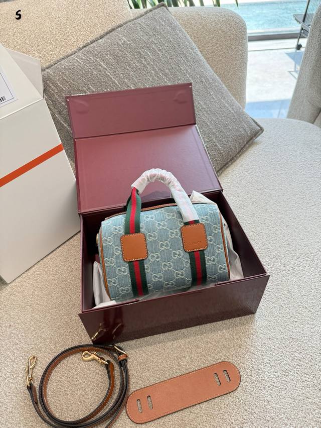 Gucci denim bag unboxing! This retro trend is a winner! The most surprising Gucc