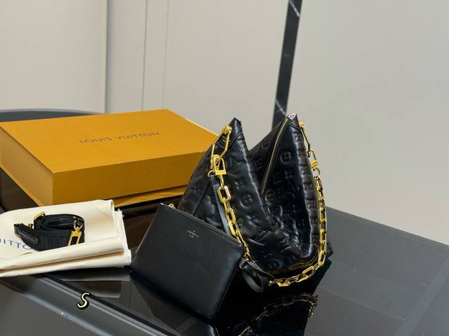 comes with a folding box. Another hot newcomer to Lv's vintage bags is here! A