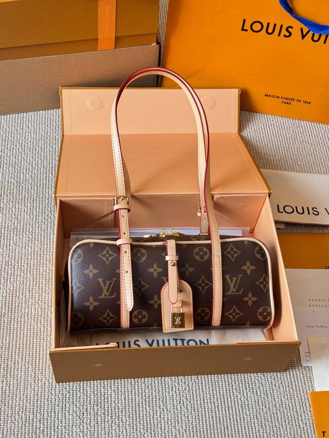 Cowhide version Lv | Hangon bowling bag Lv The new Hangon is really beautiful!