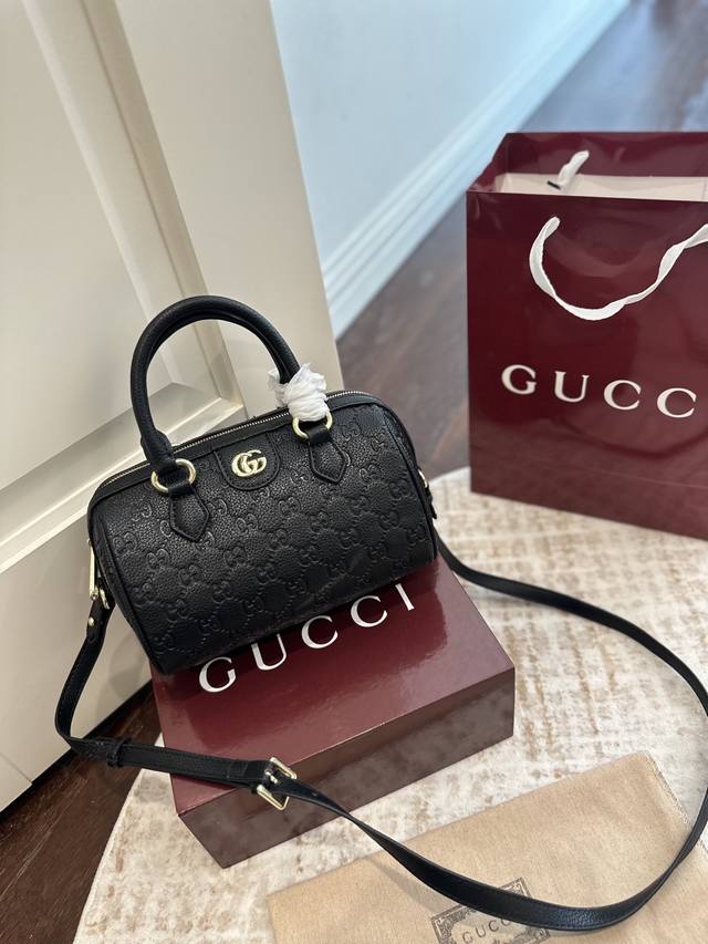 Folding gift box packaging Gucci Ophidia series Boston pillow bag Size: 21cm DD