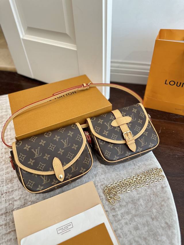 Official website double box packaging Lv old flower Gemini Bb Iv new old flower