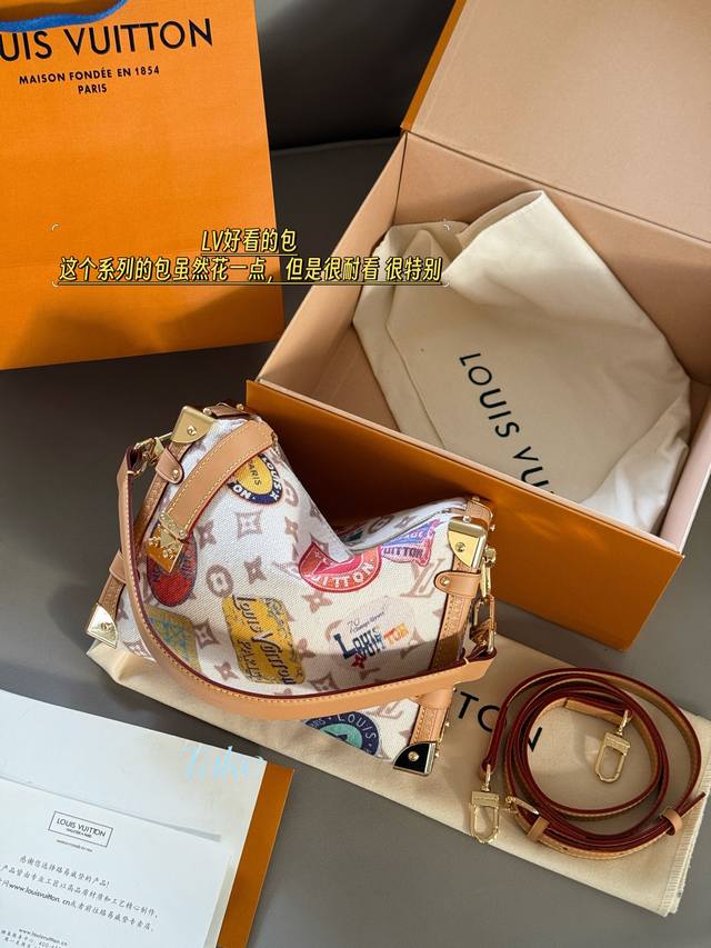with box Size: 23*16Cm Medium L family 25Ss king bomb new bag This series of ba