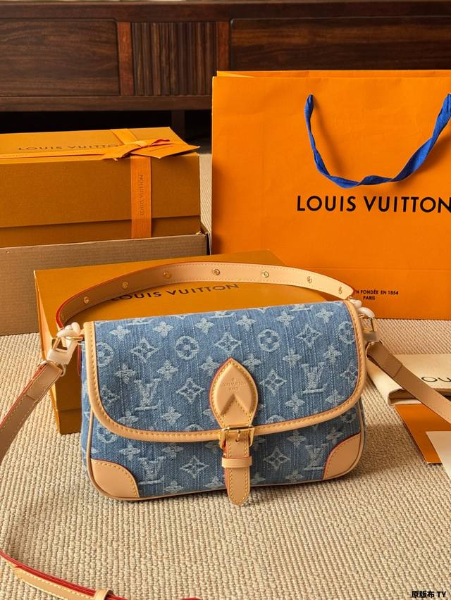 Original denim Lv Louis Vuitton | Denim Diane Baguette Bag Lv Baguette Diane is