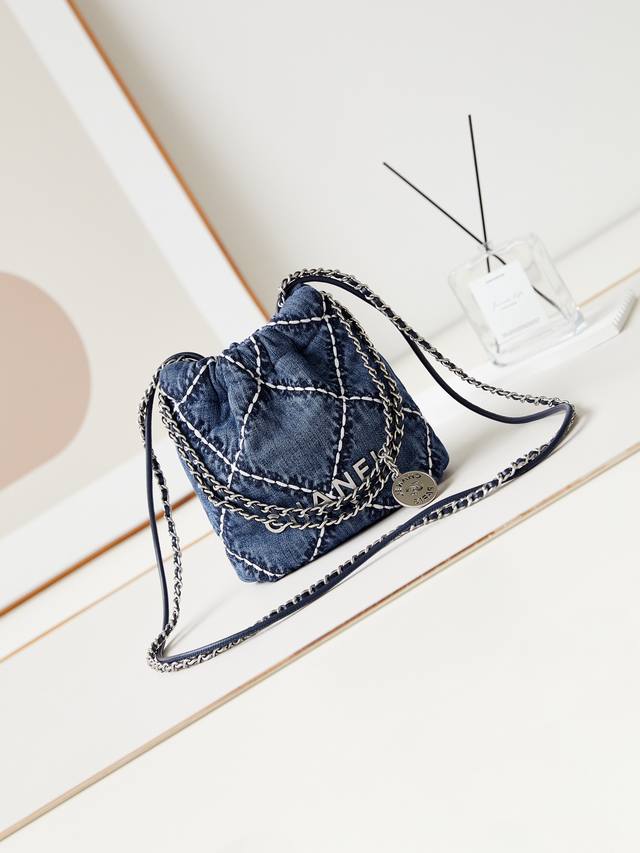 24P Denim Garbage Bag Hidden Gem Hack! Wow! How can this casual, premium washed