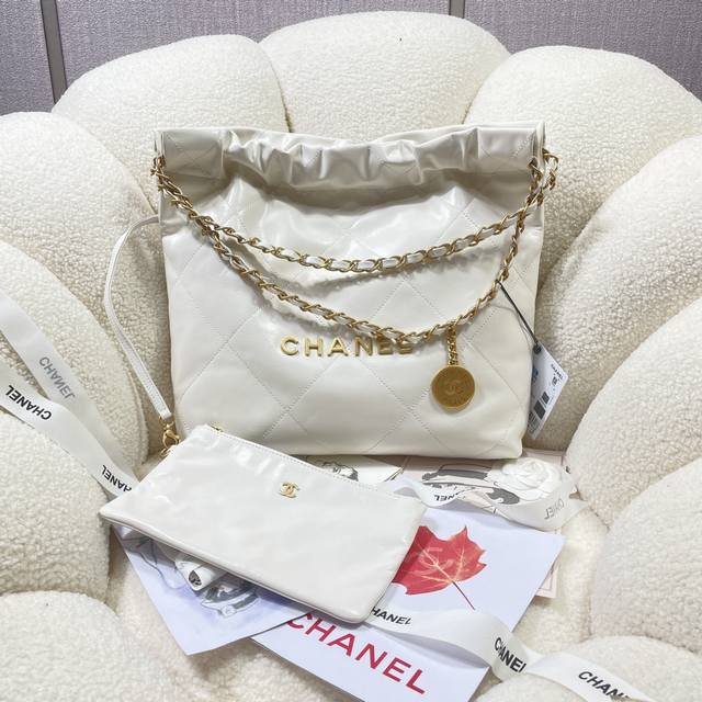 Color: White with Gold S Spring and Summer Hot 22 Bag Shopping Bag 3260 This se