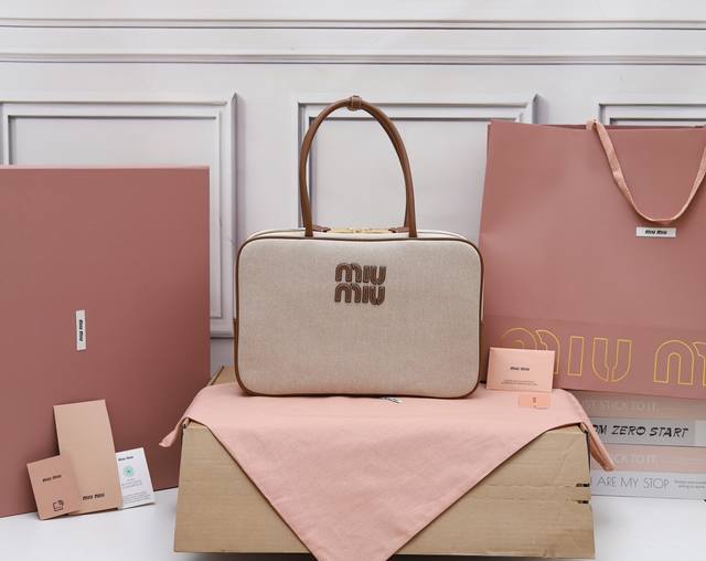 Super original leather 5Bb117M's new canvas briefcase, a perfect fusion of fashi