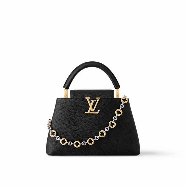 Extra-grade steel M12938 white gold M12938 black gold This Capucines mini handb