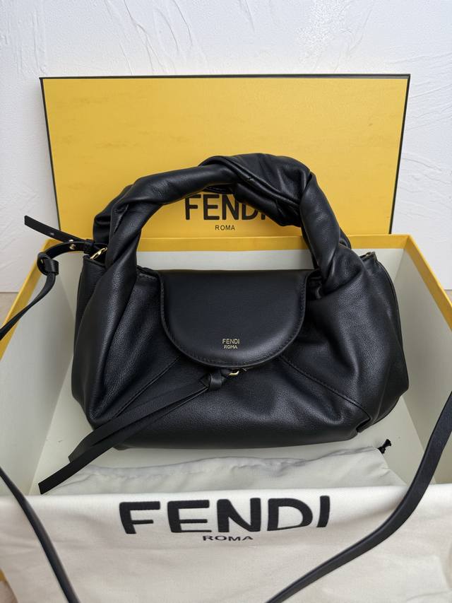 The authentic Fendi Spy small bag boasts a distinctive design, a modern interpr