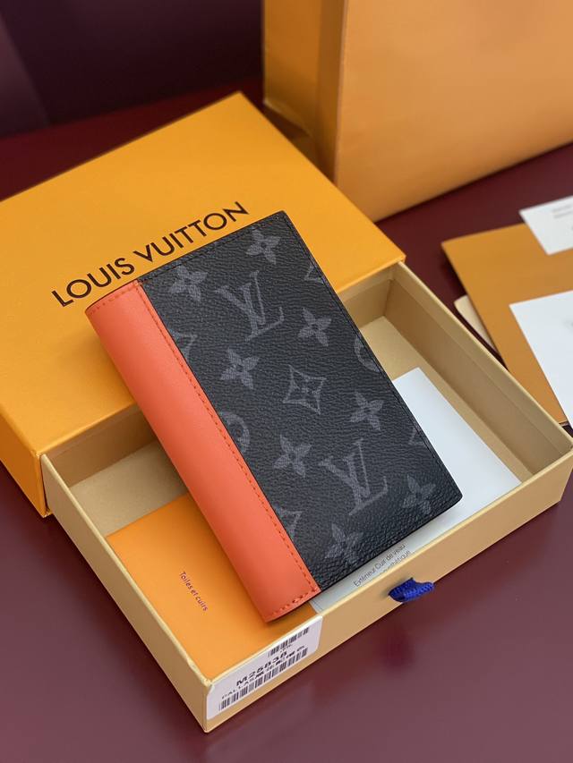 Factory Price: M25838 Orange! This passport holder is crafted from Monogram Ecl