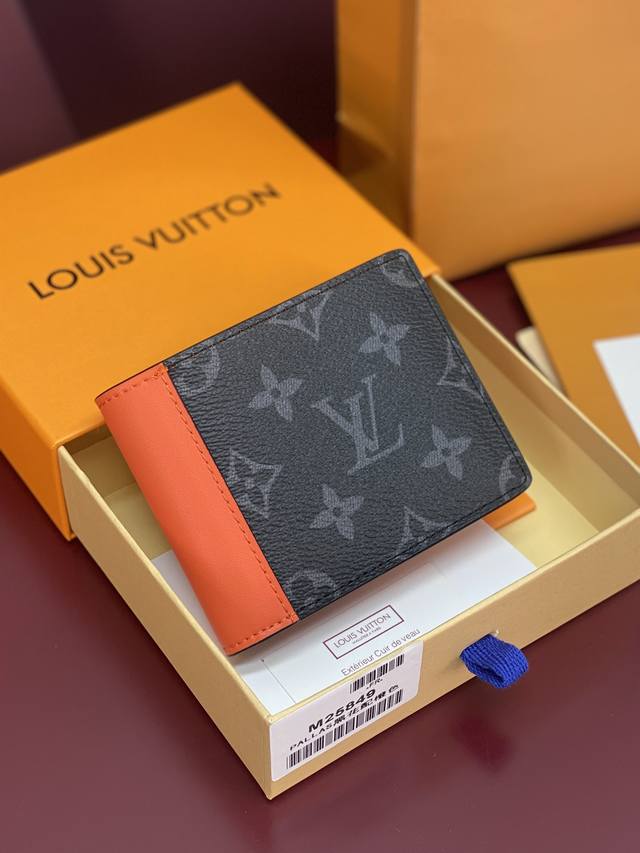 Factory Price p M25849 Orange! Mul Tiple This wallet from the Louis Vuitton Hhi