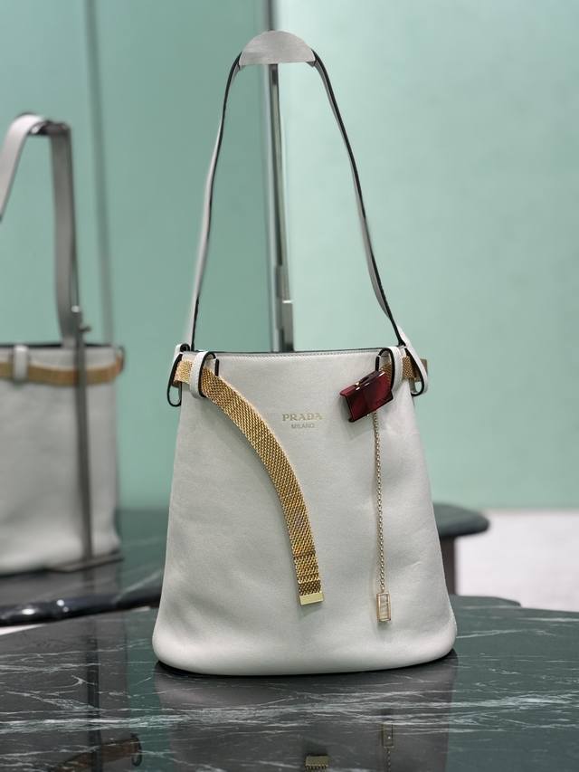 Ss25 Fashion Show Ootd | Buckle Bag This stylish bucket bag offers a fresh take