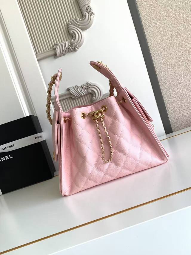 As5293 Chanel 25, another year-named model, the 25C ball-grain leather hip-hop b