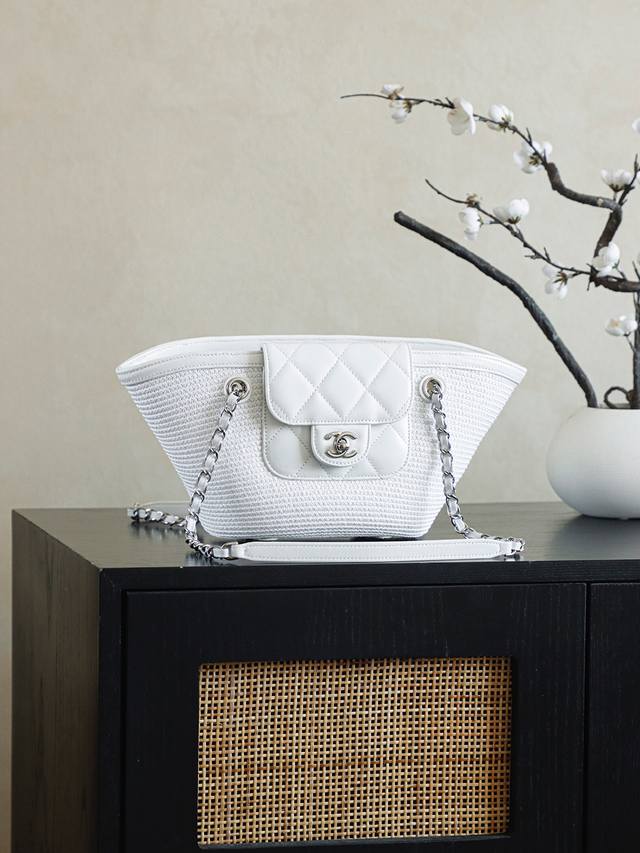 Top-grade original hand-woven bag Hand-woven shopping bag in three colors, small