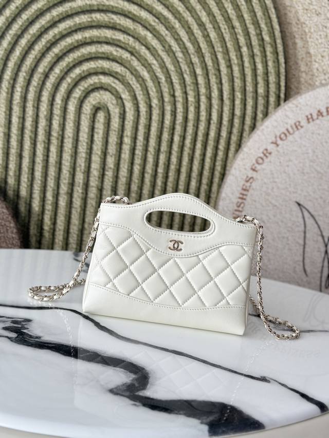 Original leather Zp development Chane124S Handmade Workshop Mini 31Bag Shopping