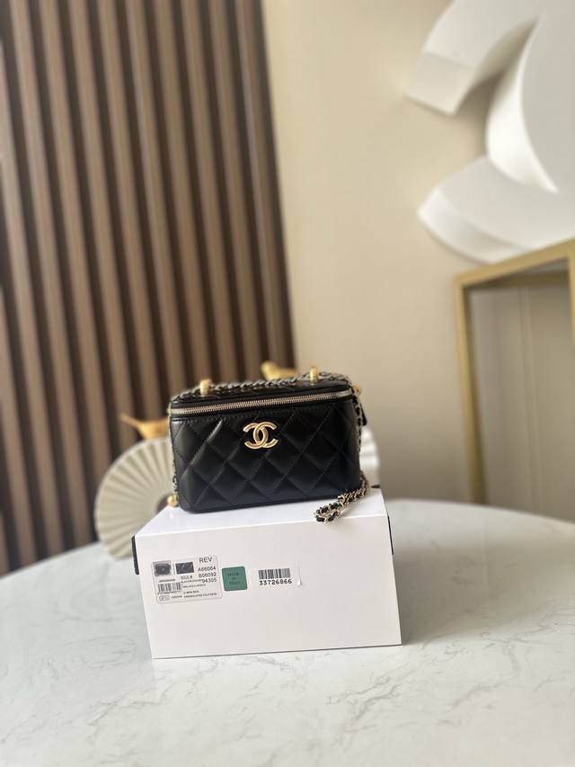 Original leather New version update Chanel1 25S double gold ball box new versio