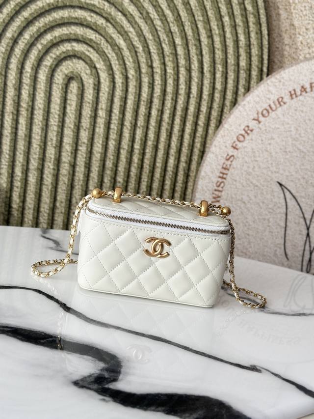 Original leather New version updated Chanel 24C Double Gold Ball box Chanel's n
